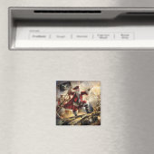 Aimant Pirate Père Noël (In Situ (Lave-vaisselle))
