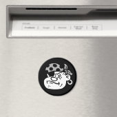 Aimant Pirate rétro (In Situ (Lave-vaisselle))