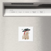 Aimant Pirate Westie (In Situ (Lave-vaisselle))