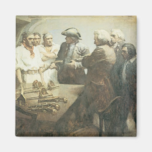 Aimant Pirates Vintage, Préparation de la mutinerie par N