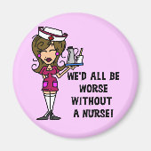 Aimant Pire sans infirmière (Devant)