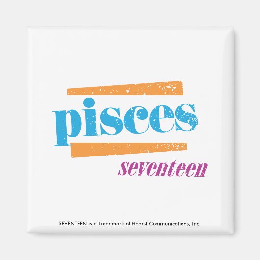 Aimant Pisces Aqua (Devant)