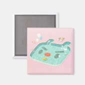Aimant Piscine (Recto/Verso)
