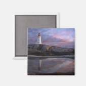 Aimant Piscine à marée par phare (Recto/Verso)