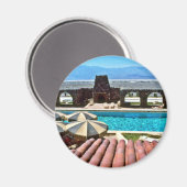 Aimant Piscine, Furnace Creek Inn (Recto/Verso)