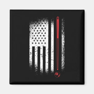 Aimant Piscine graphique rétro Billard Snooker Billard Cu