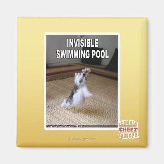Aimant Piscine invisible (Devant)