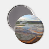 Aimant Piscines thermales de Yellowstone (Recto/Verso)