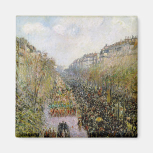 Aimant Pissarro - Boulevard Montmartre, Mardi Gras
