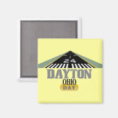 Aimant Piste 24 - Dayton Ohio DAY (Recto/Verso)