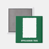 Aimant Piste Appalachian Blanc (Recto/Verso)