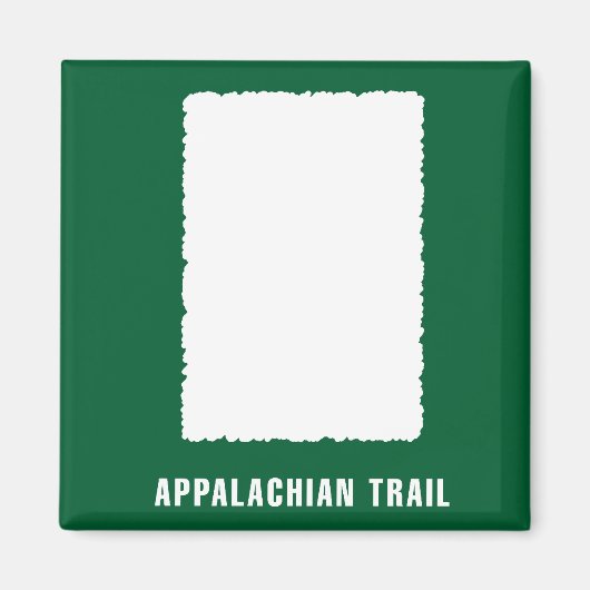 Aimant Piste Appalachian Blanc (Devant)