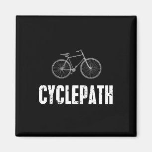 Aimant Piste-cyclable Vélo drôle VTT Cyclistes