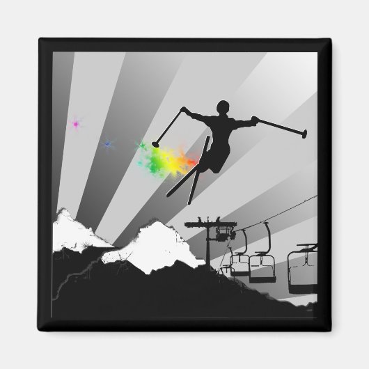 Aimant piste en poudre (Devant)