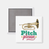 Aimant Pitch S'Il Vous Plaît : Mellophone (Recto/Verso)