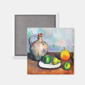 Aimant Pitcher et Fruit, Paul Cezanne (Recto/Verso)