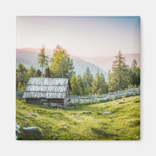 Aimant Pittoresque Rural Photographie Farmhouse USA Campa