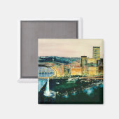Aimant Pittsburgh à Dusk (Recto/Verso)