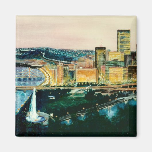 Aimant Pittsburgh à Dusk (Devant)
