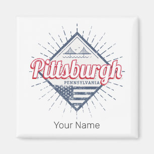 Aimant Pittsburgh City États-Unis Pennsylvanie USA