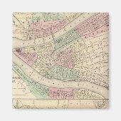 Aimant Pittsburgh et Allegheny, Pennsylvanie (Devant)