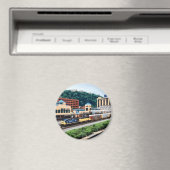 Aimant Pittsburgh PA - Train En Train À Destination De St (In Situ (Lave-vaisselle))