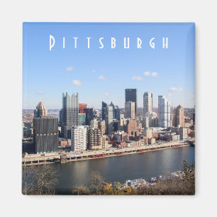 Aimant Pittsburgh Skyline