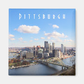 Aimant Pittsburgh Skyline (Devant)