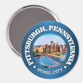 Aimant Pittsburgh (villes) (Recto/Verso)