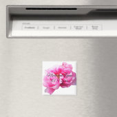 Aimant Pivoine Rose (In Situ (Lave-vaisselle))