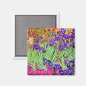 Aimant PixDezines van gogh iris/st. remy (Recto/Verso)