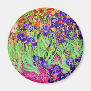 Aimant PixDezines van gogh iris/st. rémy