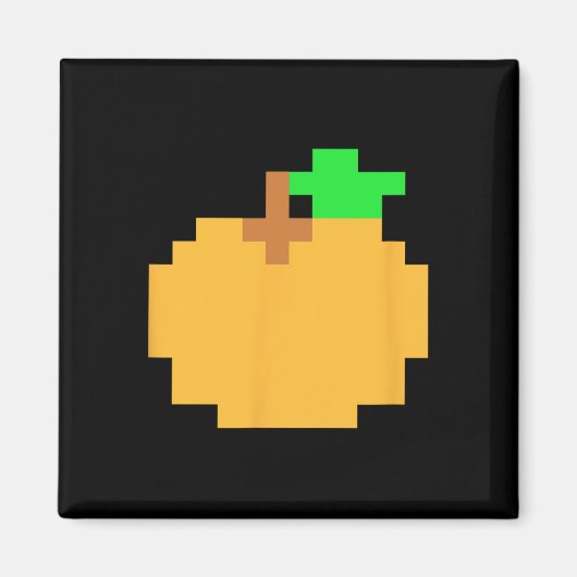 Aimant Pixel 8 bits Arcade Video Jeu Correspondant Costum (Devant)