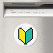 Aimant Pixel 8 bits Wakaba / Mark Shoshinsha (In Situ (Lave-vaisselle))