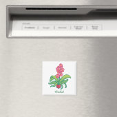 Aimant Pixel Art orchid pixelart (In Situ (Lave-vaisselle))