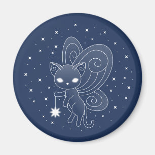 Aimant Pixie Chat - Fée Ailes Kitty