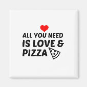 AIMANT PIZA ET AMOUR (Devant)