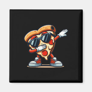 Aimant Pizza Dabbing Pizza Dancing Pizza Amour Anniversai