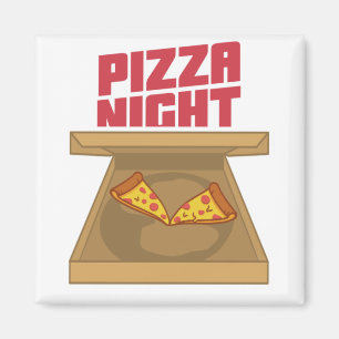 Aimant Pizza Night