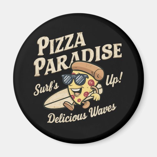 Aimant Pizza Paradise (Devant)