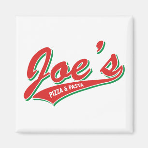 Aimant Pizza & pâtes Joe