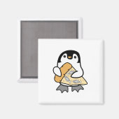 Aimant Pizza Penguin (Recto/Verso)