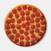 Aimant Pizza Pepperoni (Devant)