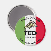 Aimant Pizzas de papa (Recto/Verso)