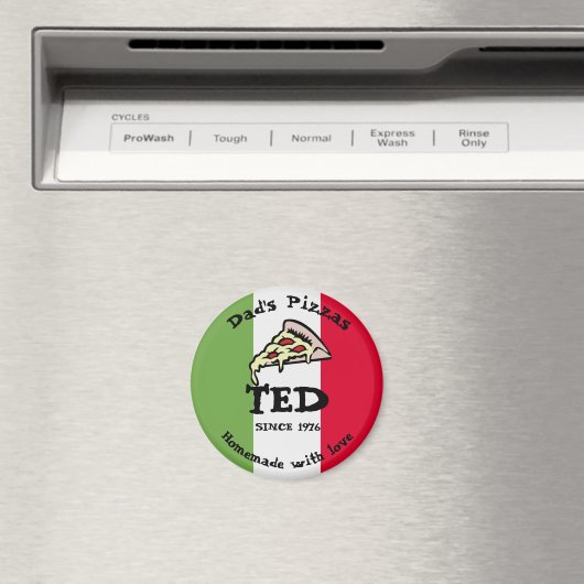 Aimant Pizzas de papa (In Situ (Lave-vaisselle))