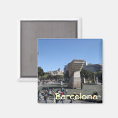 Aimant Plaça Catalunya, Barcelone (Recto/Verso)