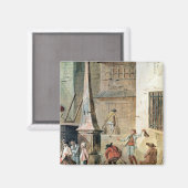 Aimant Place de l'Apport-Paris face à la Grand-Place (Recto/Verso)