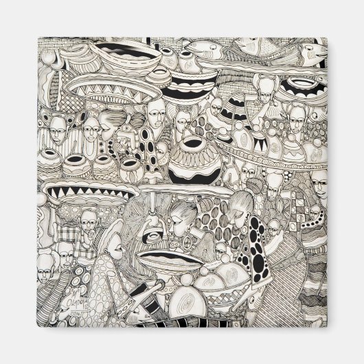 Aimant Place du marché (Devant)