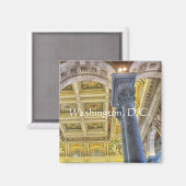 Aimant Plafond de la bibliothèque du Congrès (Recto/Verso)