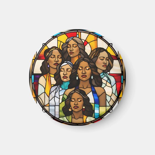 Aimant Plafonds brisés et rêves en verre satiné (Devant)